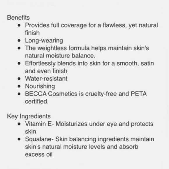 Becca Ultimate Coverage Longwear Concealer - Cream - Picture 11 of 12